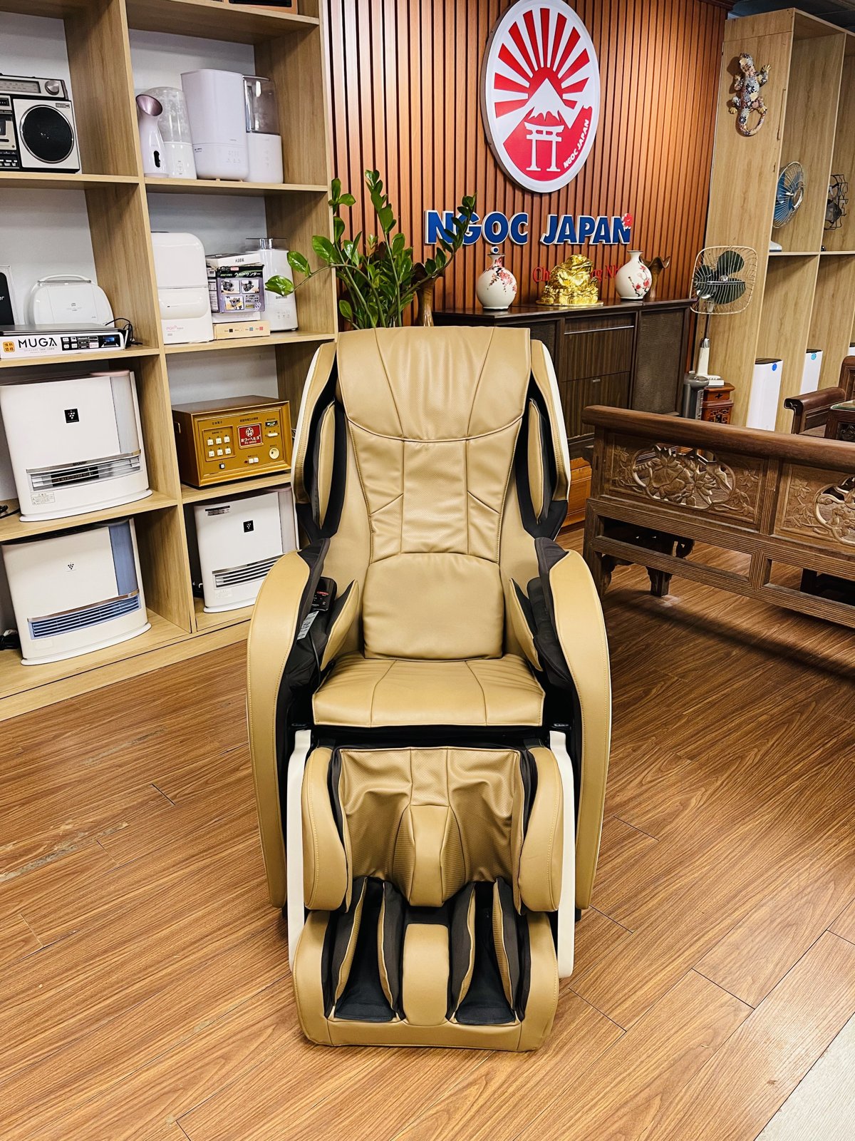 Tư vấn ghế massage theo ngân sách tại NgocJapan showroom Hưng Yên